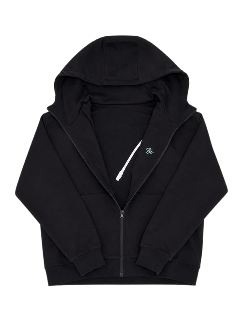 KIVO Neck Pillow Hoodie | Black