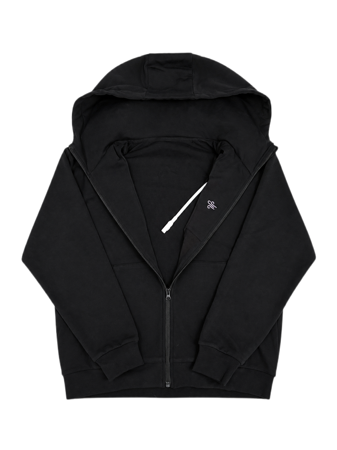 KIVO Neck Pillow Hoodie | Black