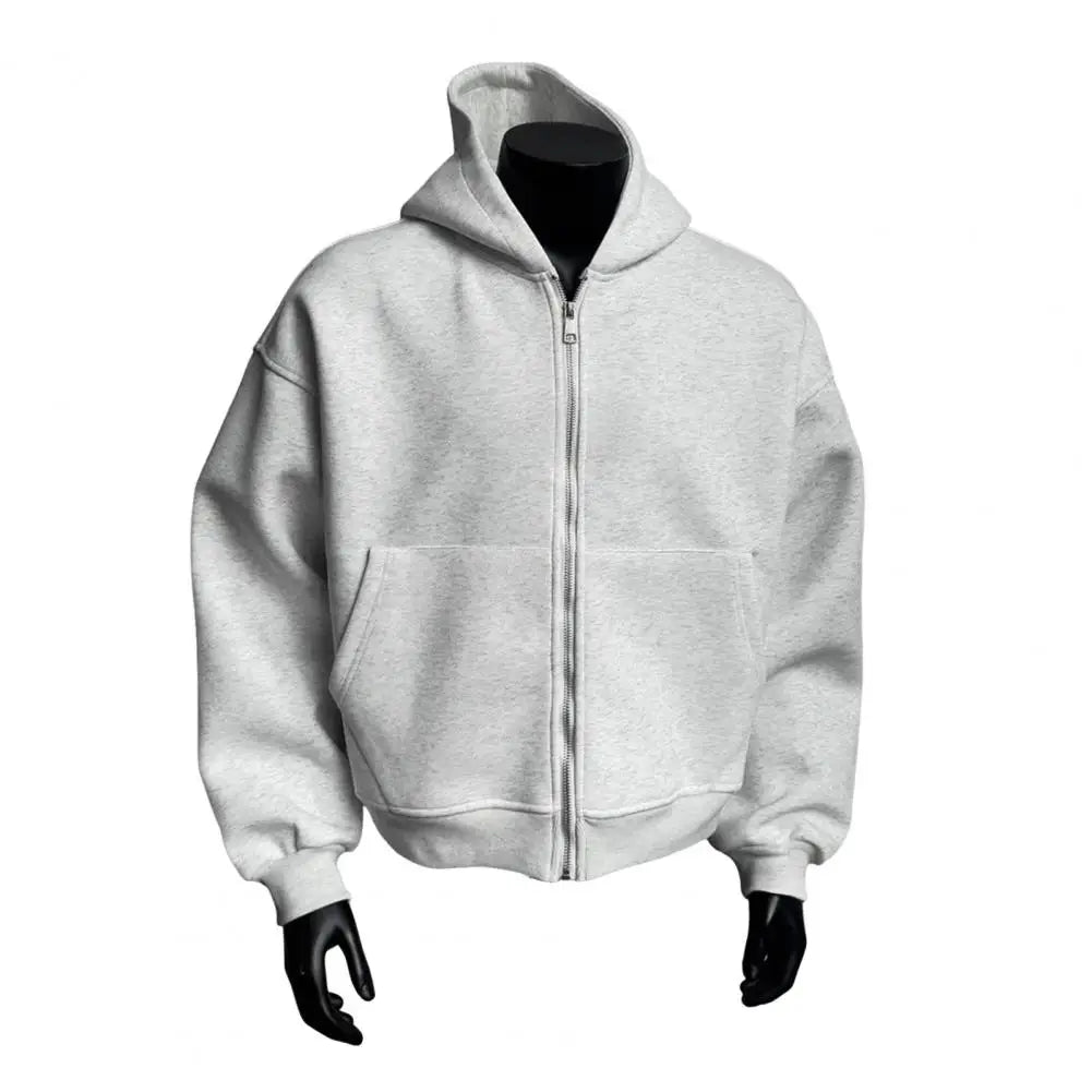 Men Women Travel Hooded Sweatshirt with Backpack Creative Zipper Cardigan  Casual Unisex Lightweight Backpack Hoodie